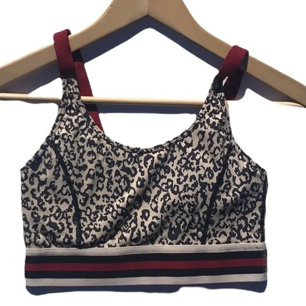 Mona b Leopard Print Sports Bra - Picture 4 of 9